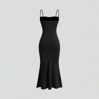 Damen Maxikleid Schulterfrei Raffungen Norvielle