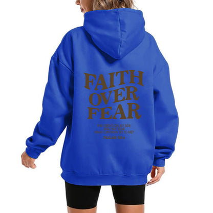 Damen Kapuzensweater Bequem Motivierender Schriftzug Norvielle