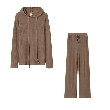 Damen Pulloverhose Set Gemütlich Norvielle