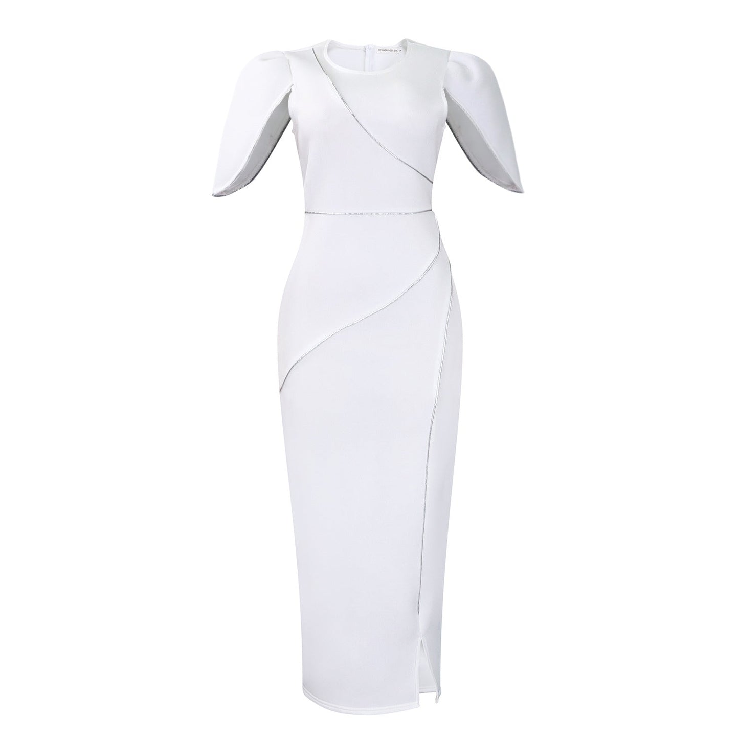 Damen Maxikleid Eleganter Schnitt Norvielle