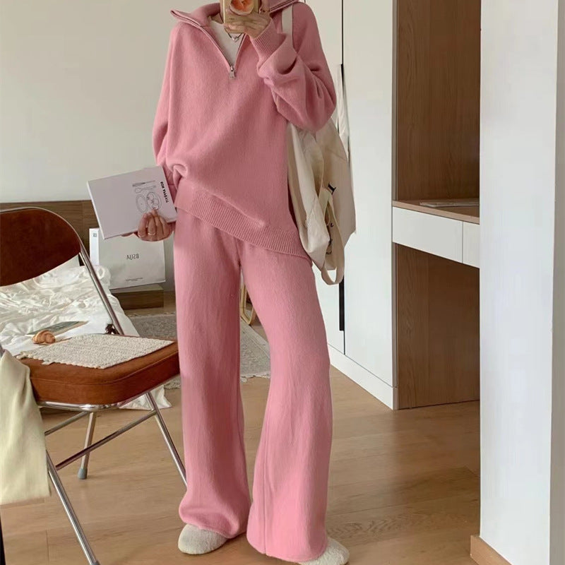 Damen Hoodie Norvielle Stehkragen Reißverschluss