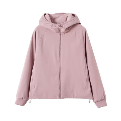 Damen Fleecejacke Mit Kapuze Norvielle