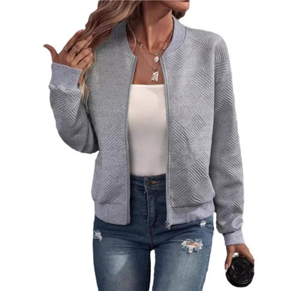 Damen Fleece-Jacke Strukturiert Norvielle