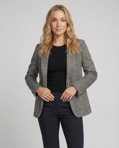 Damen Blazer Langärmelig Elegant - Norvielle