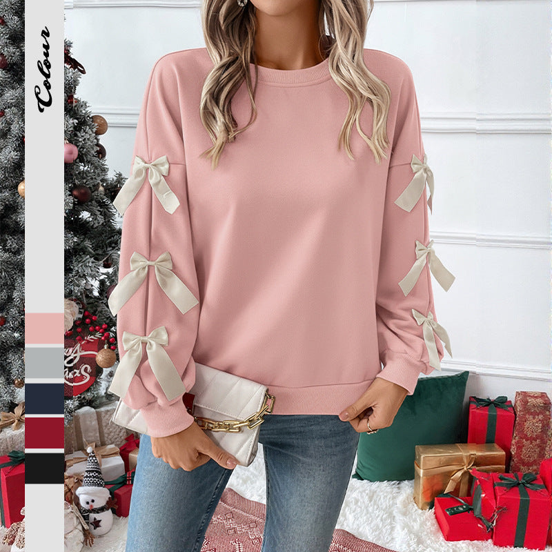 Damen Pullover mit Schleifendetails Norvielle - Norvielle