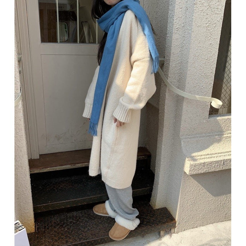 Damen Strickcardigan Lang Norvielle