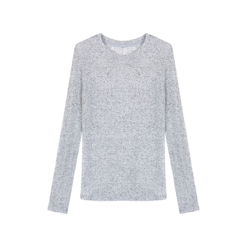 Damen Langarm-Shirt aus Baumwolle Norvielle