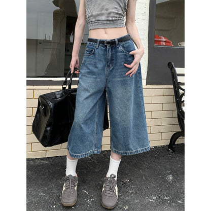 Damen Weite Jeans Culottes Norvielle