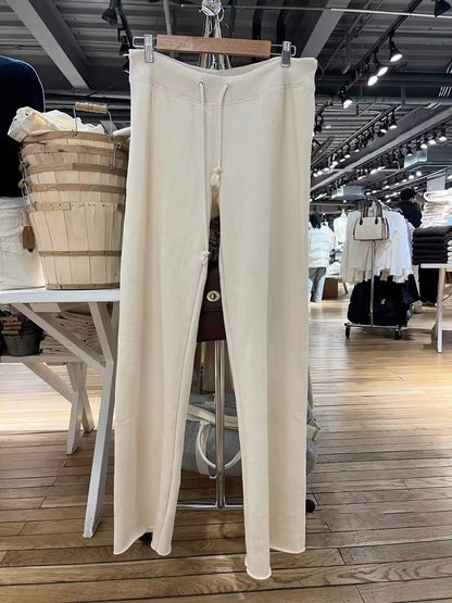 Damen Loungehose Verstellbarer Bund Bequem
