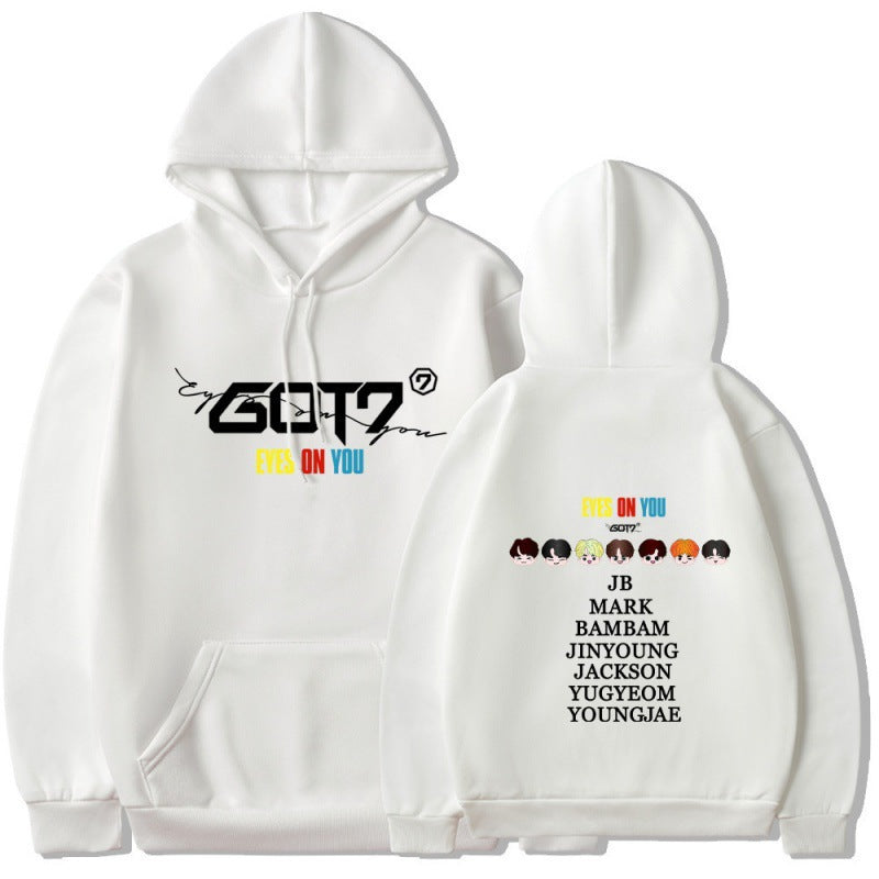 Damen Kapuzensweater GOT7 Design Bequem Norvielle - Norvielle