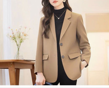 Damen Blazer Strukturiert Zeitlose Details Norvielle