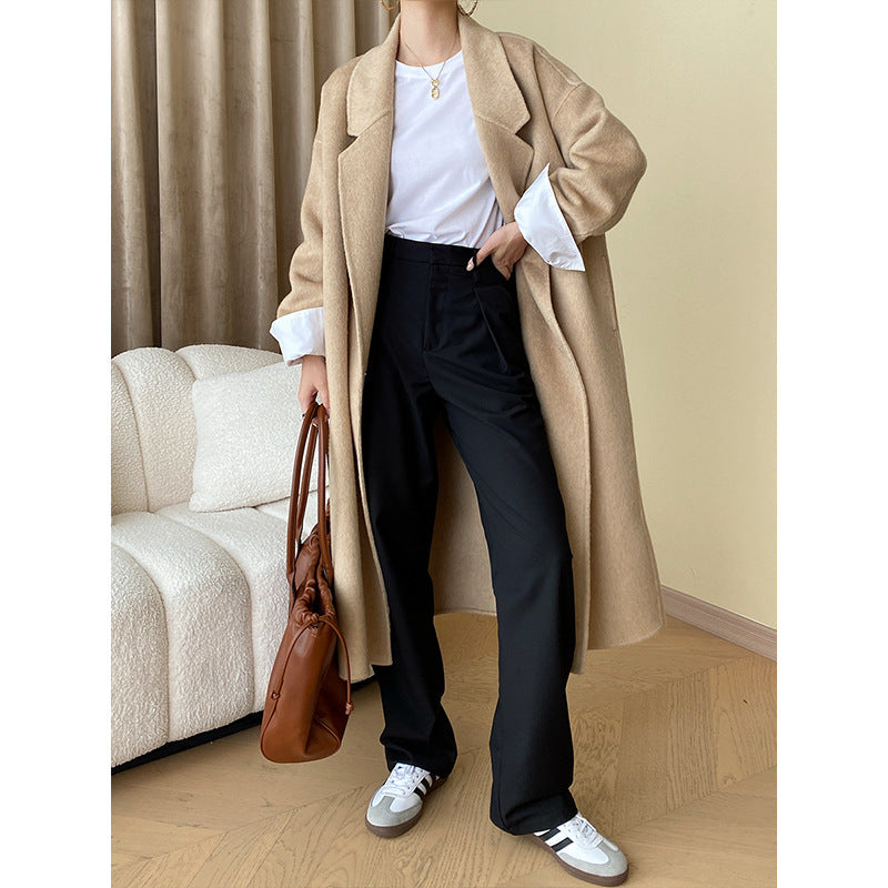 Damen Langarmshirt Elegantes Design Weite Manschetten Norvielle