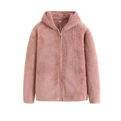 Damen Fleecejacke Atmungsaktiv Durchgehender Reißverschluss