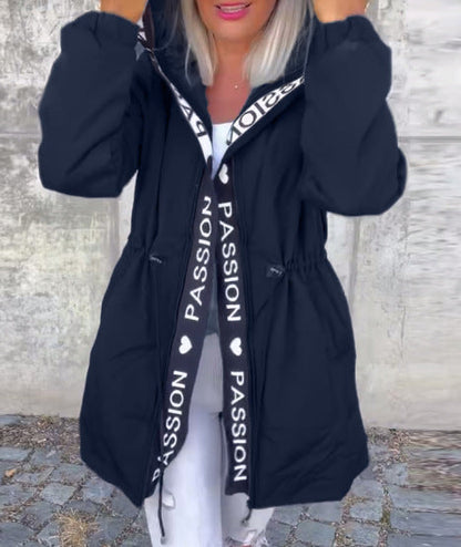 Damen Utility-Jacke Bindegurt Norvielle
