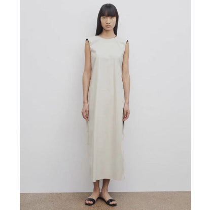 Damen Maxikleid Fließend V-Ausschnitt Norvielle - Norvielle