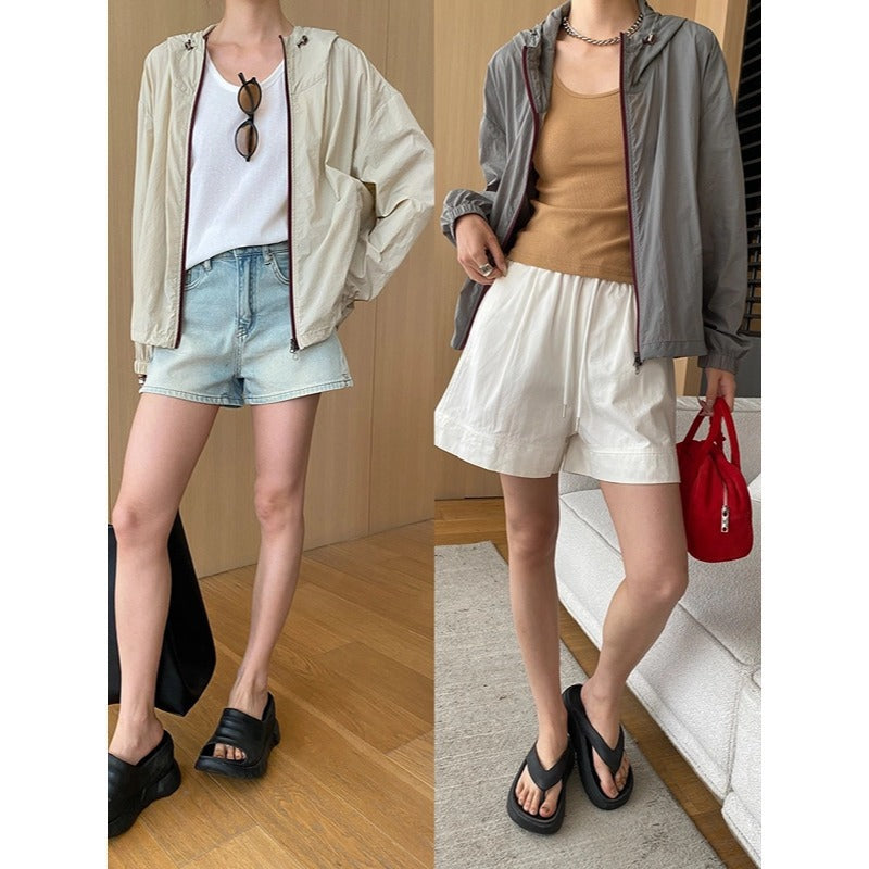 Damen Übergangsjacke Funktions-Taschen Verstellbarer Saum Norvielle