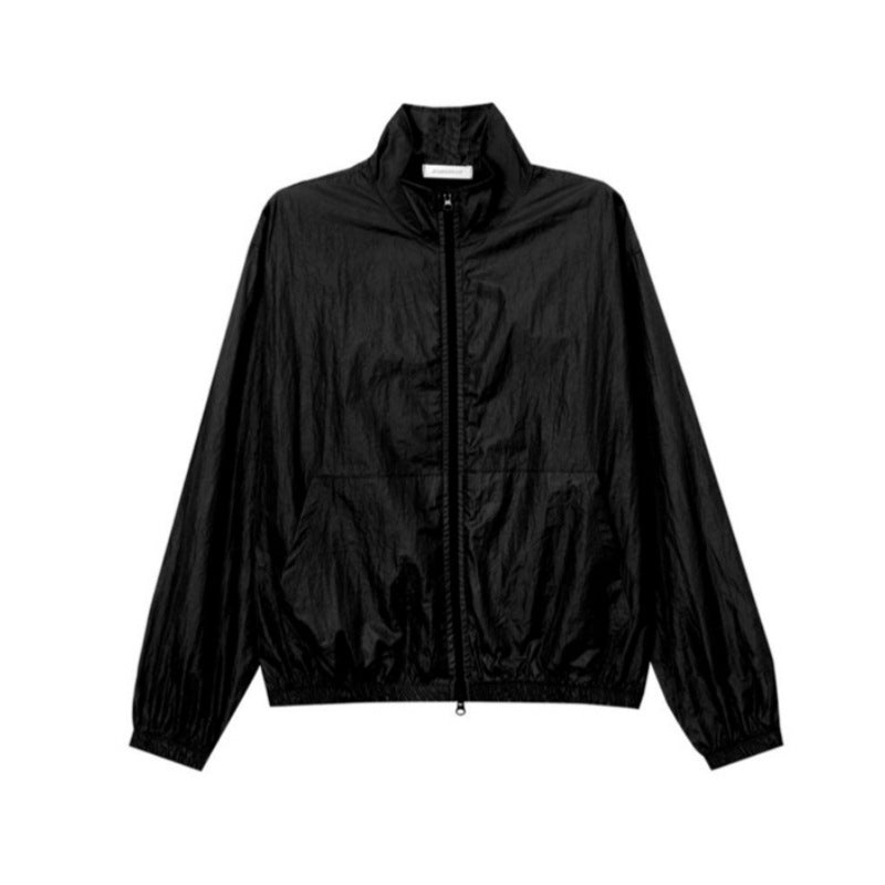Damen Übergangsjacke Atmungsaktives Material Hocher Kragen Norvielle