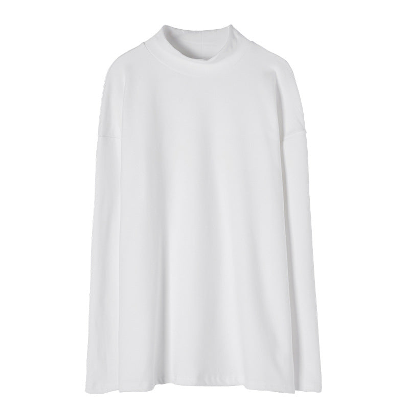 Damen Longsleeve Oberteil Hochkragen Norvielle