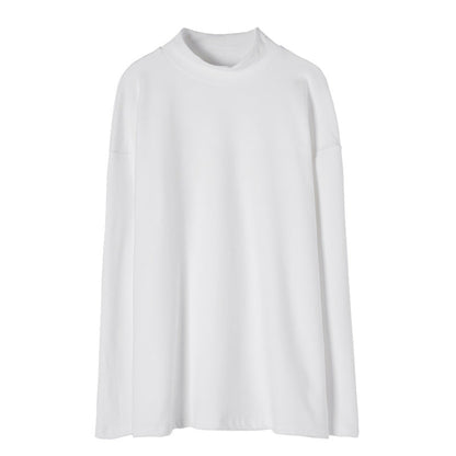 Damen Longsleeve Oberteil Hochkragen Norvielle