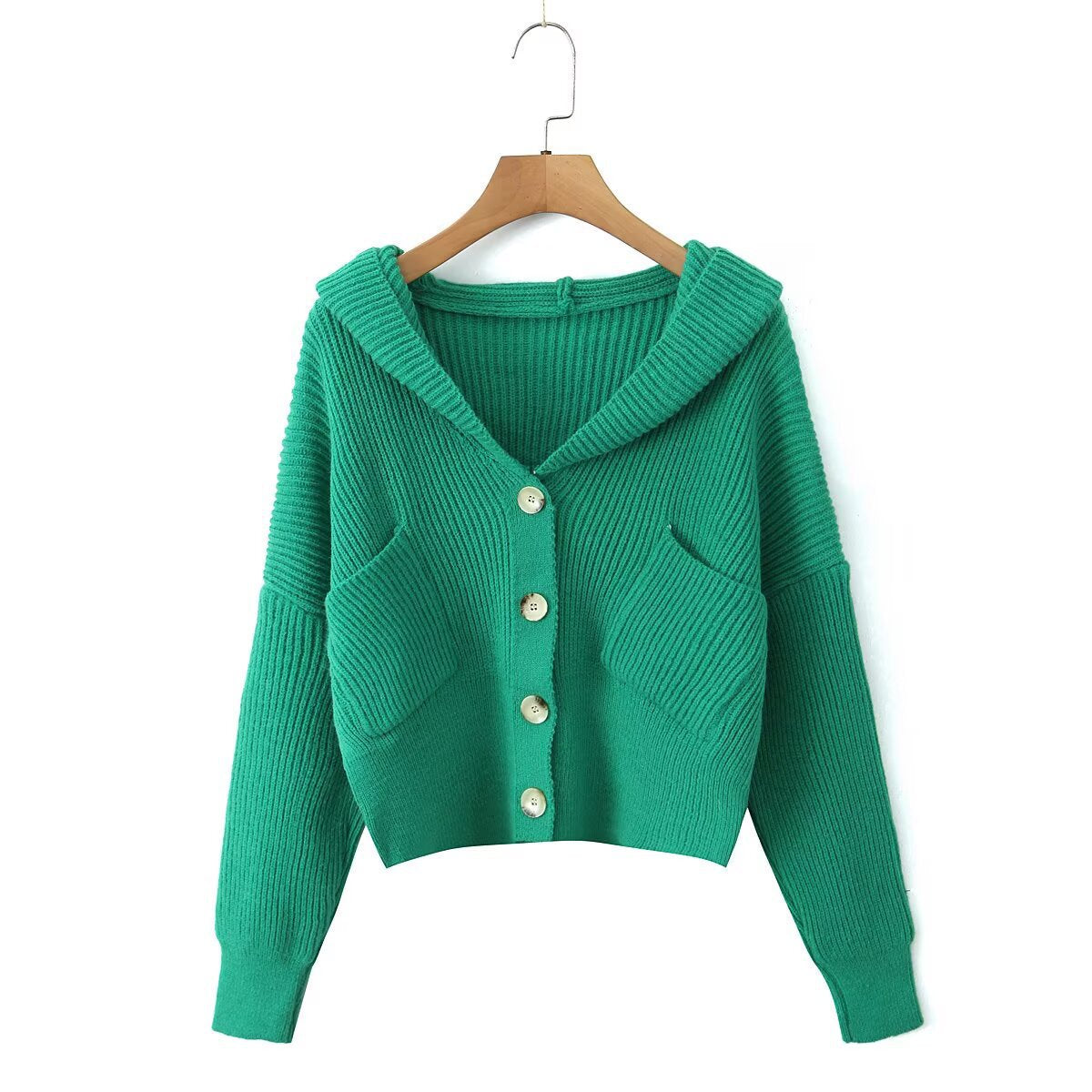Damen Strickjacke Kuschelig Mit Kapuze Norvielle