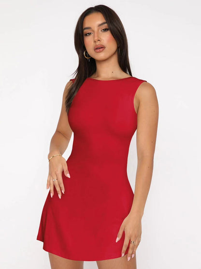 Damen Kleid Eleganter Schnitt Figurumspielend Norvielle