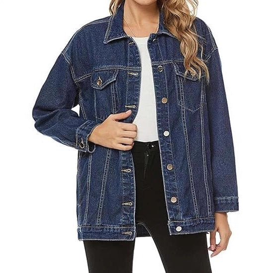 Damen Oversized Denimjacke Norvielle