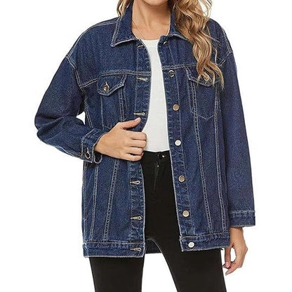 Damen Oversized Denimjacke Norvielle