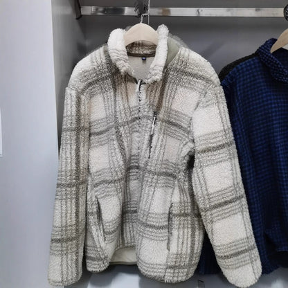 Damen Fleecejacke Wabenstruktur Hochkragen Norvielle