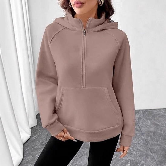 Damen Hoodie Kordelzug Sportlich Norvielle