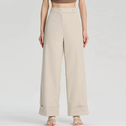 Damen Weite Hosen Modischer Bund Norvielle - Norvielle