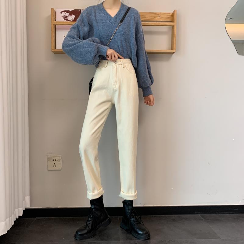 Damen Hochtaillierte Stoffhosen Norvielle