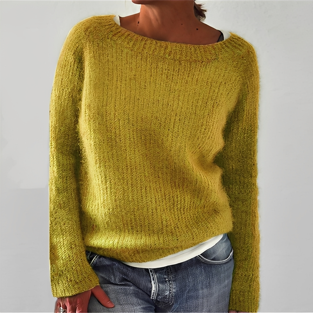 Damen Kuschelpullover Weich - Norvielle