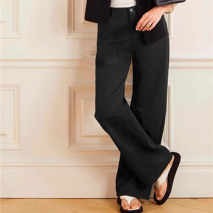 Damen Weite Hose Norvielle