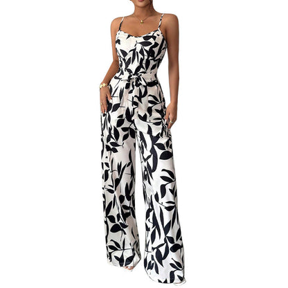 Damen Jumpsuit Floralmuster Norvielle