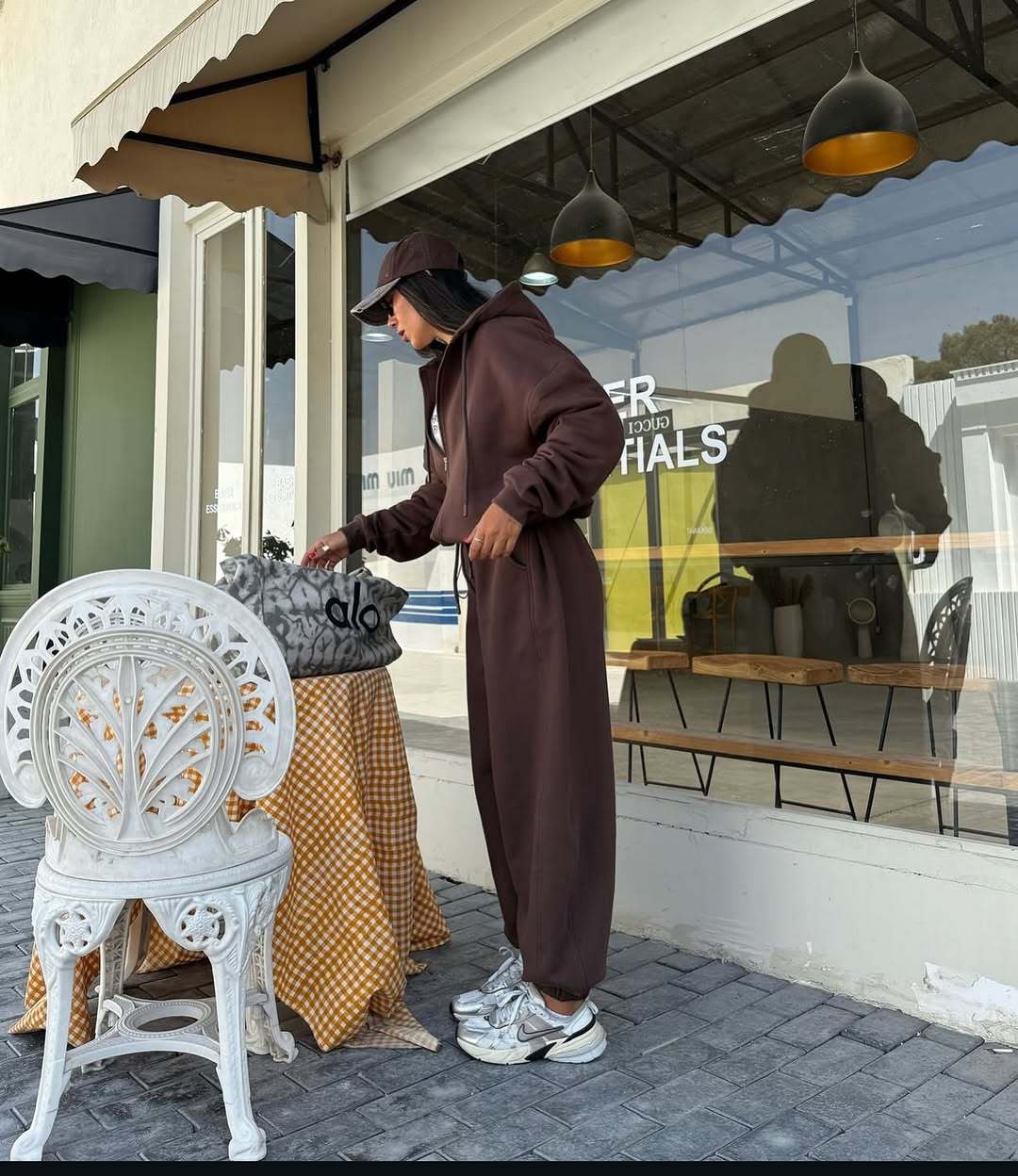 Damen Fleece-Overall mit Reißverschluss und Taschen