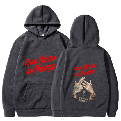 Damen Kapuzensweater Urbaner Stil Mit Schriftzug Norvielle