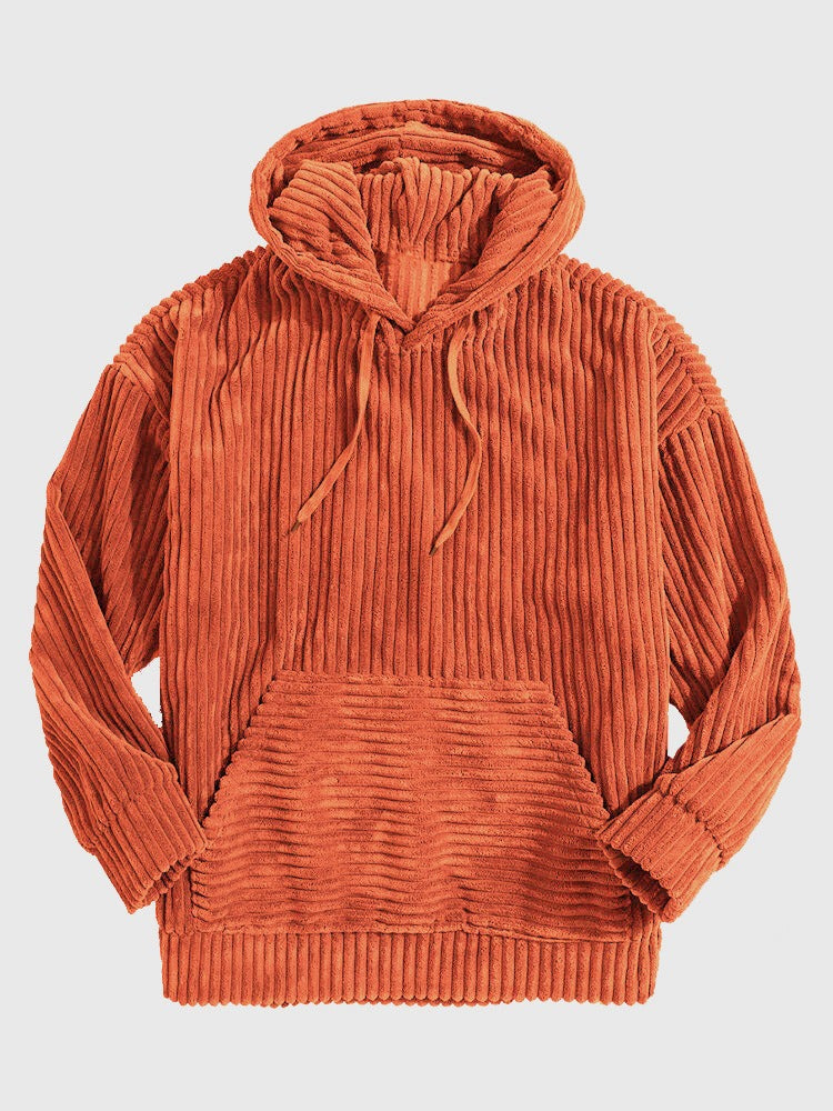 Damen Kapuzenpullover Rippdesign Norvielle