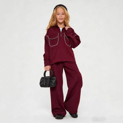Damen Pullover mit Taschen Norvielle