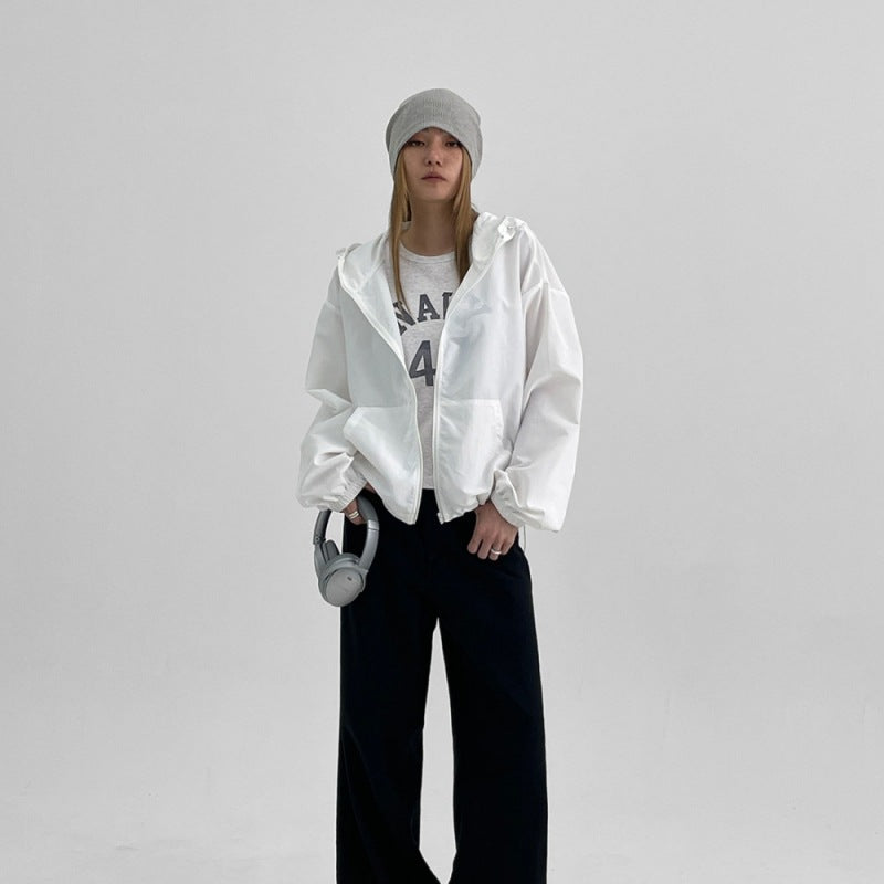 Damen Windjacke Mit Kapuze Norvielle Wasserdicht - Norvielle