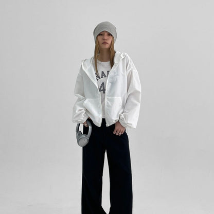 Damen Windjacke Mit Kapuze Norvielle Wasserdicht - Norvielle