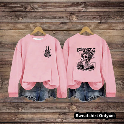 Damen Sweatshirt Kreatives Motiv Lässiger Schnitt Norvielle - Norvielle