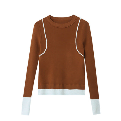 Damen Strickpullover Modernes Design Norvielle