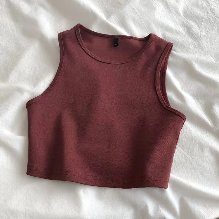 Damen Crop- Atmungsaktives Material Figurbetonter Schnitt