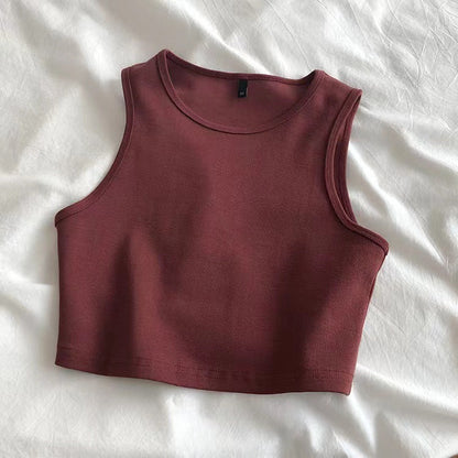 Damen Crop- Atmungsaktives Material Figurbetonter Schnitt