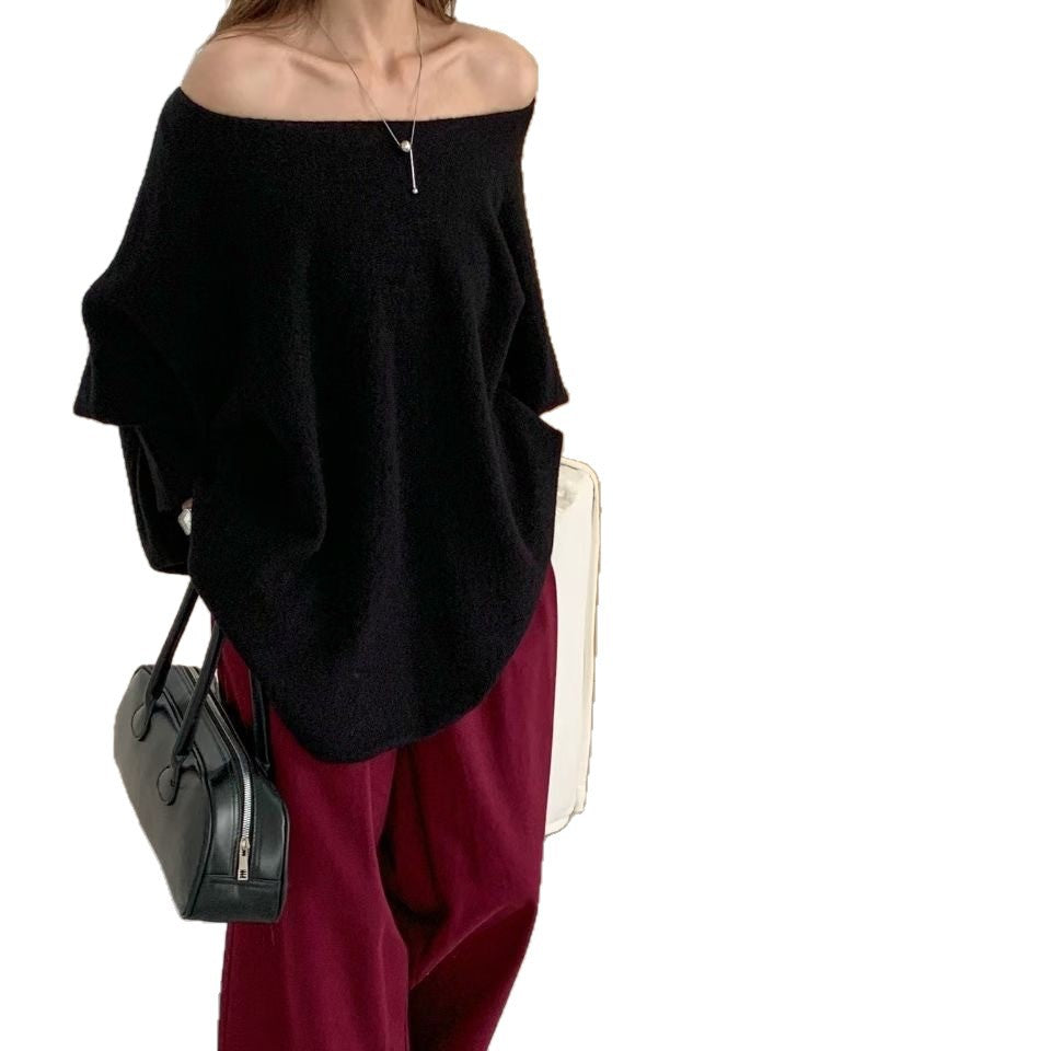 Damen Oversized Pullover Weich Norvielle