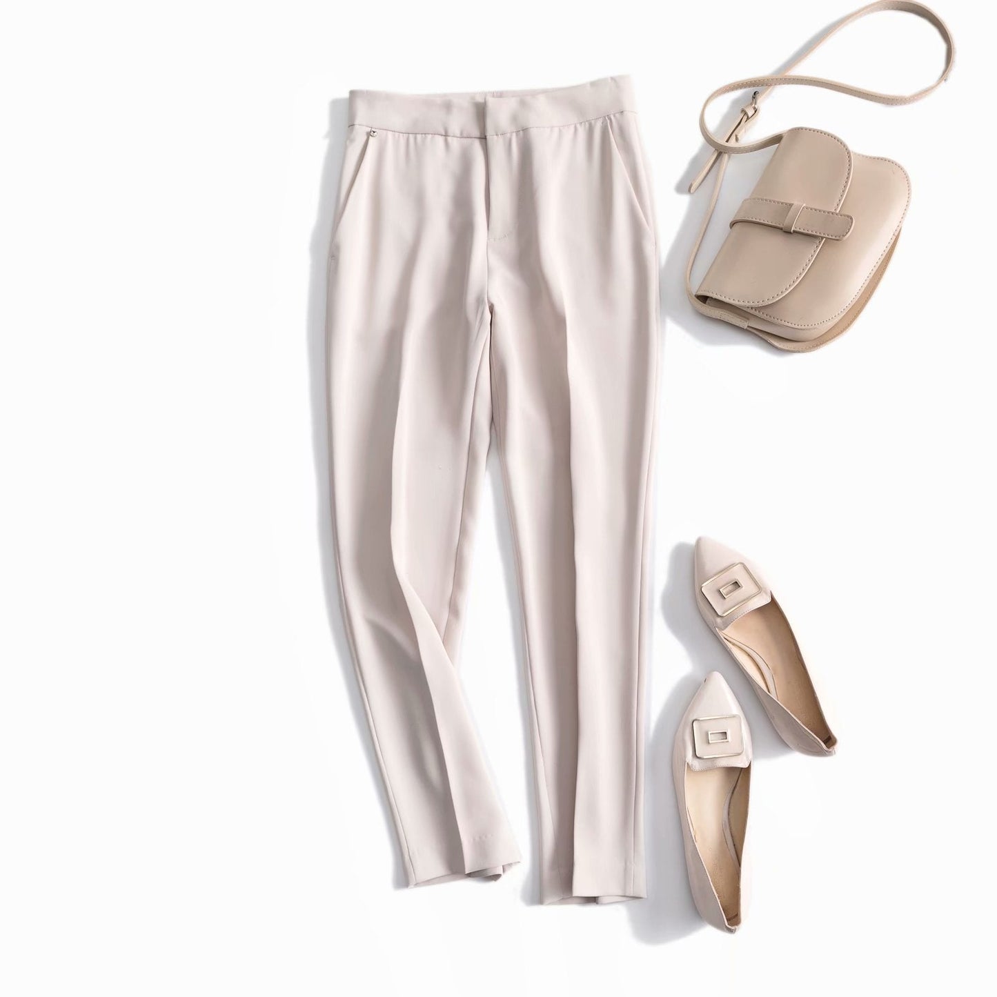 Damen Chino-Hose Verstellbarer Bund Norvielle
