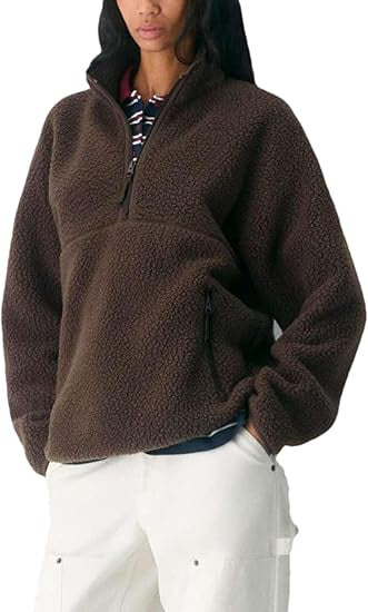 Damen Fleece-Pullover Norvielle