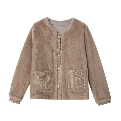 Damen Strickjacke Kuschelig mit Knöpfen und Taschen Norvielle