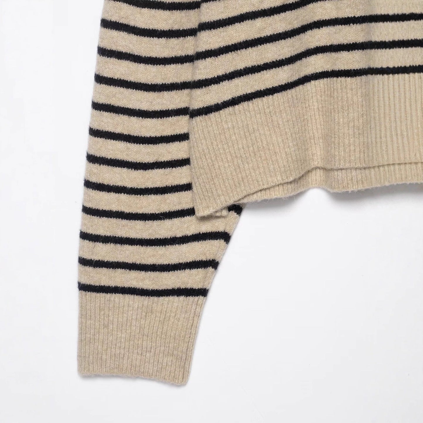 Damen Strickpullover Gestreift Norvielle