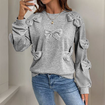 Damen Sweatshirt Lässiger Schnitt Norvielle